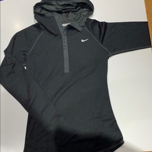 Nike 3/4 button dri fit long sleeve